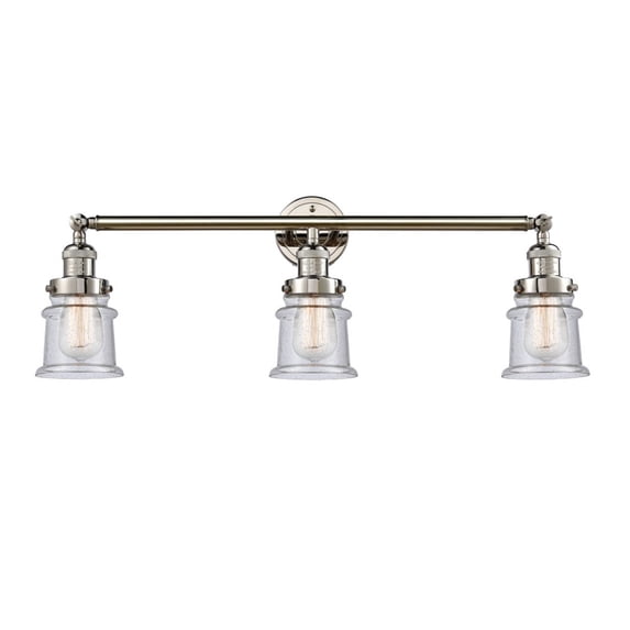 Innovations Lighting - Canton - 3 Light Bath Vanity In Industrial Style-11