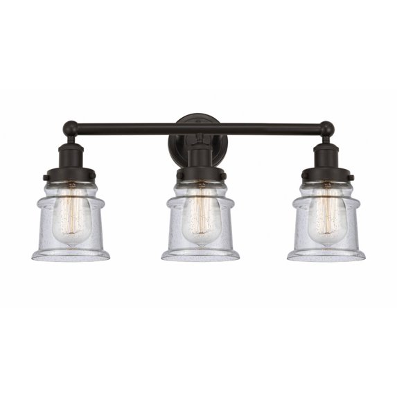 Innovations Lighting - Canton - 3 Light Bath Vanity In Industrial Style-11