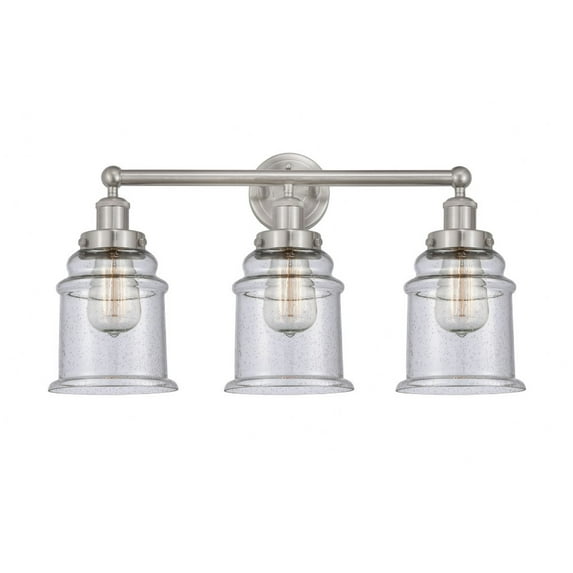 Innovations Lighting - Canton - 3 Light Bath Vanity In Industrial Style-12.75