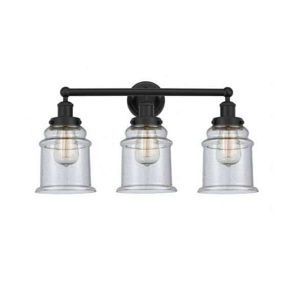 Innovations Lighting - Canton - 3 Light Bath Vanity In Industrial Style-12.75