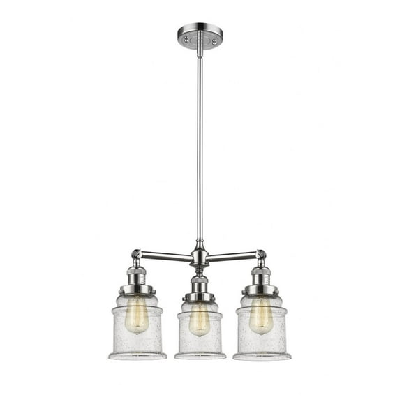 Innovations Lighting - Canton - 3 Light Chandelier In Industrial Style-13 Inches