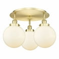 thumbnail image 1 of Innovations Lighting - Canton - 3 Light Flush Mount In Art Deco Style-11.88, 1 of 5
