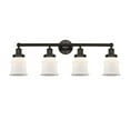 thumbnail image 1 of 616-4W-OB-G181S Innovations Lighting Canton - 4 Light Bath Vanity In Modern Style-11 Inches Tall and 32.25 Inches Wide-Oil Rubbed Bronze Finish-Matte, 1 of 2