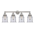 thumbnail image 1 of 616-4W-SN-G184 Innovations Lighting Canton - 4 Light Bath Vanity In Modern Style-12.75 Inches Tall and 33 Inches Wide-Brushed Satin Nickel, 1 of 2