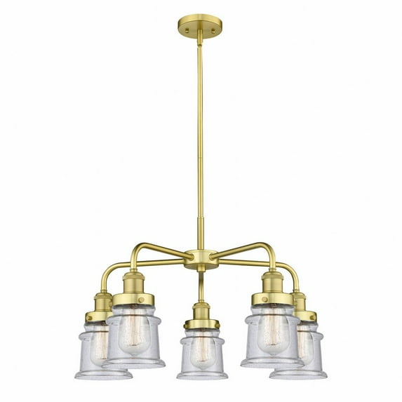 Innovations Lighting - Canton - 5 Light Stem Hung Chandelier In Industrial