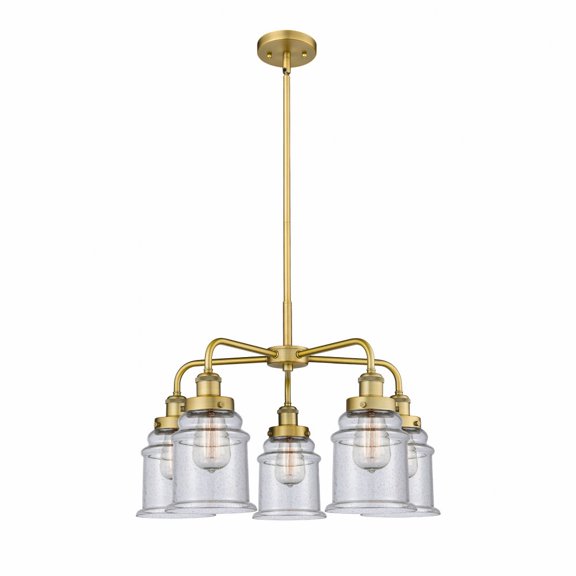 Innovations Lighting - Canton - 5 Light Stem Hung Chandelier In Industrial