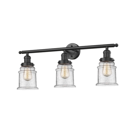 Innovations Lighting - Canton-Three Light Wall Bracket-30 Inches Wide by 10