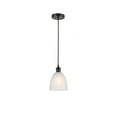 thumbnail image 1 of 616-1P-BK-G381-Innovations Lighting-Castile - 1 Light Cord Hung Mini Pendant In Industrial Style-9.75 Inches Tall and 6 Inches Wide-Matte Black, 1 of 7
