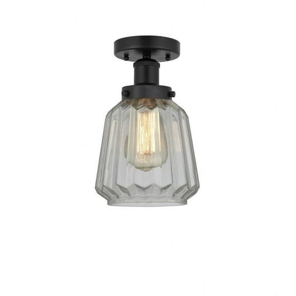 Innovations Lighting - Chatham - 1 Light Semi-Flush Mount In Industrial