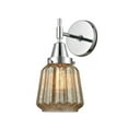 thumbnail image 1 of 447-1W-PC-G146 Innovations Lighting Chatham - 1 Light Wall Sconce-12 Inches Tall and 7 Inches Wide-Polished Chrome Finish-Mercury Glass Color, 1 of 2