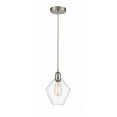 thumbnail image 1 of 616-1P-SN-G652-8-Innovations Lighting-Cindyrella - 1 Light Mini Pendant In Industrial Style-11.25 Inches Tall and 8 Inches Wide-Brushed Satin Nickel, 1 of 7
