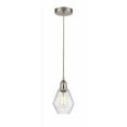 thumbnail image 1 of 616-1P-SN-G654-6-Innovations Lighting-Cindyrella - 1 Light Mini Pendant In Industrial Style-10.25 Inches Tall and 6 Inches Wide-Brushed Satin Nickel, 1 of 7