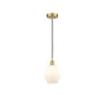 thumbnail image 1 of 616-1P-SG-G651-6 Innovations Lighting Cindyrella - 1 Light Mini Pendant In Industrial Style-10.25 Inches Tall and 6 Inches Wide-Satin Gold, 1 of 7