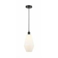 thumbnail image 1 of 616-1P-BK-G651-7 Innovations Lighting Cindyrella - 1 Light Mini Pendant In Industrial Style-14.75 Inches Tall and 7 Inches Wide-Matte Black, 1 of 2