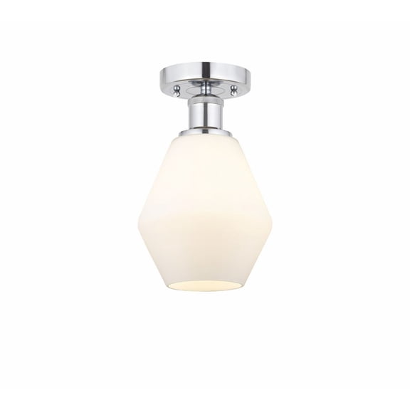 Innovations Lighting - Cindyrella - 1 Light Semi-Flush Mount In Nautiical