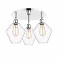 thumbnail image 1 of Innovations Lighting - Cindyrella - 3 Light Flush Mount In Industrial Style-11, 1 of 5