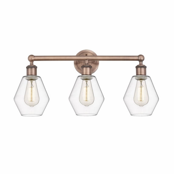 Innovations Lighting - Cindyrella - 3 Light Bath Vanity In Nautiical Style-12