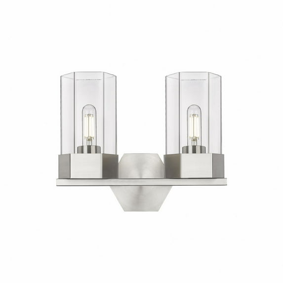 Innovations Lighting - Claverack - 2 Light Bath Vanity In Art Deco Style-11.5