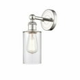 thumbnail image 1 of 616-1W-PN-G802 Innovations Lighting Clymer - 1 Light Wall Sconce In Modern Style-11.38 Inches Tall and 3.88 Inches Wide-Polished Nickel Finish-Clear, 1 of 2