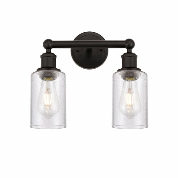 Innovations Lighting - Clymer - 2 Light Bath Vanity In Art Deco Style-11.38