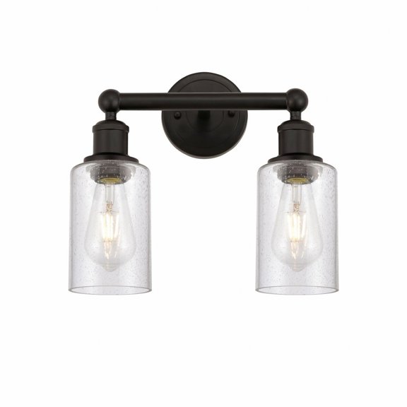 Innovations Lighting - Clymer - 2 Light Bath Vanity In Art Deco Style-11.38