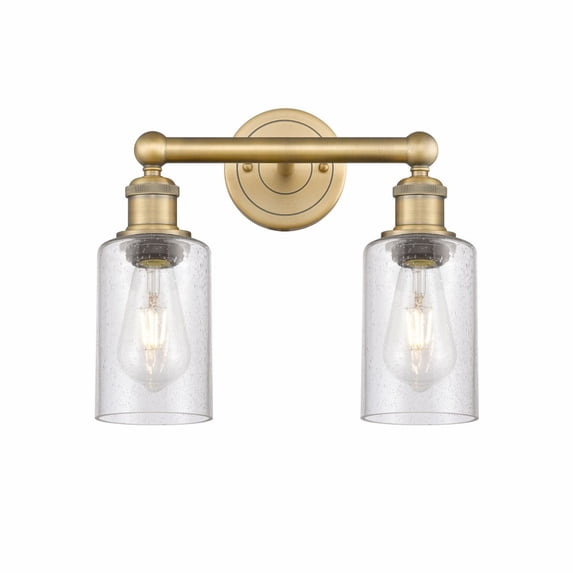 Innovations Lighting - Clymer - 2 Light Bath Vanity In Art Deco Style-11.38