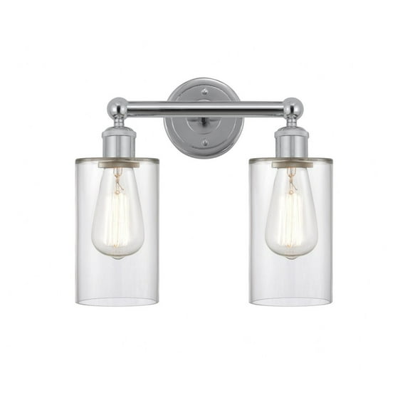 Innovations Lighting - Clymer - 2 Light Bath Vanity In Art Deco Style-11.38