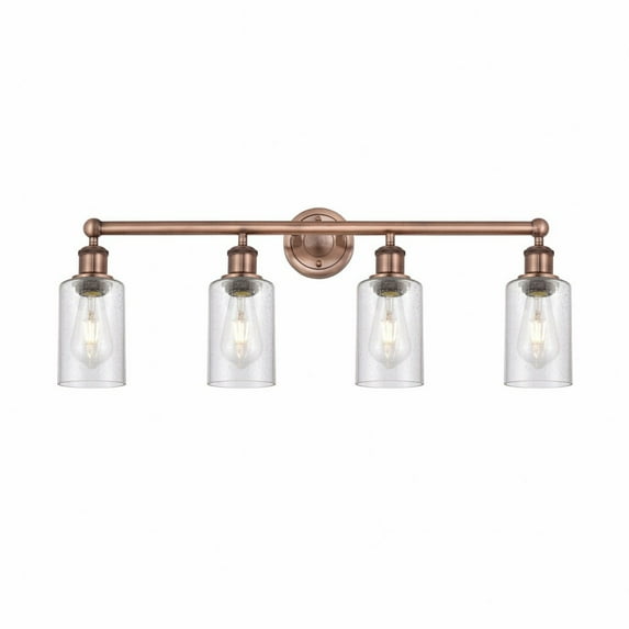 Innovations Lighting - Clymer - 4 Light Bath Vanity In Art Deco Style-11.38