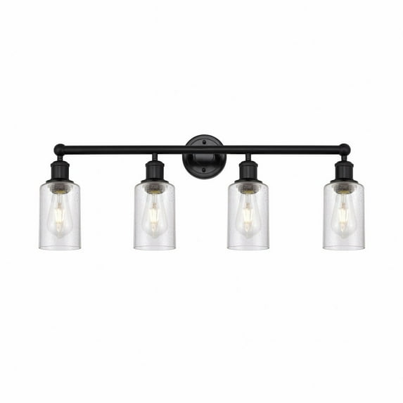 Innovations Lighting - Clymer - 4 Light Bath Vanity In Art Deco Style-11.38
