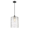 thumbnail image 1 of 516-1P-BK-G1113-L Innovations Lighting Cobbleskill - 1 Light Large Mini Pendant In Art Nouveau Style-14 Inches Tall and 9 Inches Wide-Matte Black, 1 of 2