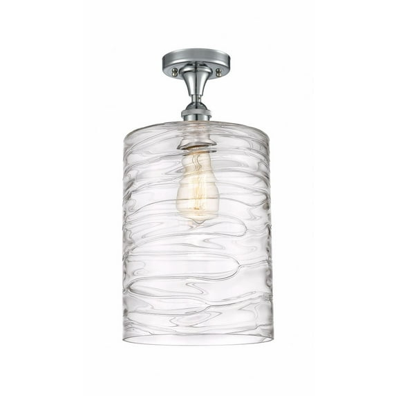 Innovations Lighting - Cobbleskill - 1 Light Large Semi-Flush Mount In Art