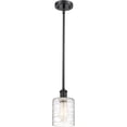 thumbnail image 1 of 516-1S-BK-G1113 Innovations Lighting Cobbleskill - 1 Light Mini Pendant In Art Nouveau Style-8 Inches Tall and 5 Inches Wide-Matte Black, 1 of 3