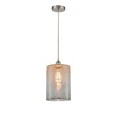 thumbnail image 1 of 616-1P-SN-G116-L Innovations Lighting Cobbleskill - 1 Light Mini Pendant In Industrial Style-15.75 Inches Tall and 9 Inches Wide-Brushed Satin Nickel, 1 of 7