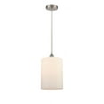 thumbnail image 1 of 616-1P-SN-G111-L-Innovations Lighting-Cobbleskill - 1 Light Mini Pendant In Industrial Style-15.75 Inches Tall and 9 Inches Wide-Brushed Satin Nickel, 1 of 7