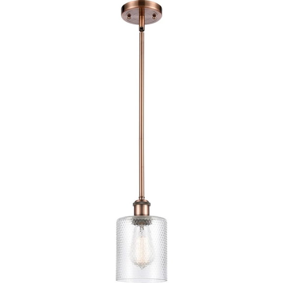 Innovations Lighting - Cobbleskill-1 Light Pendant in Art Nouveau Style-5 Inches