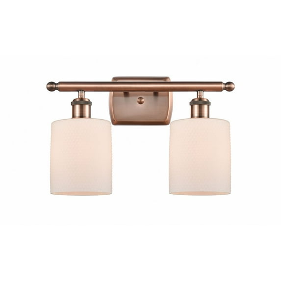 Innovations Lighting - Cobbleskill - 2 Light Bath Vanity In Industrial Style-9