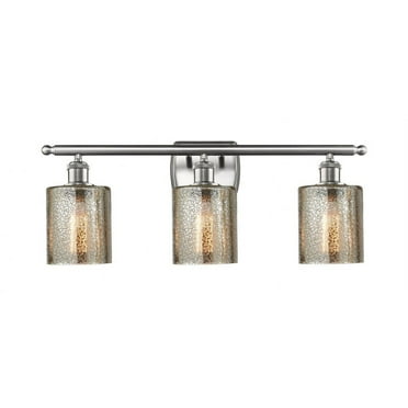 Innovations Lighting - Cobbleskill - 3 Light Bath Vanity In Industrial Style-9.5