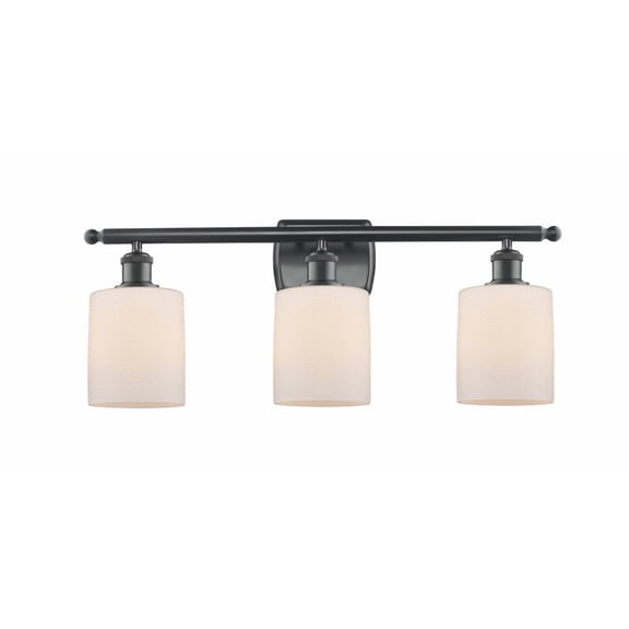 Innovations Lighting - Cobbleskill - 3 Light Bath Vanity In Industrial Style-9.5