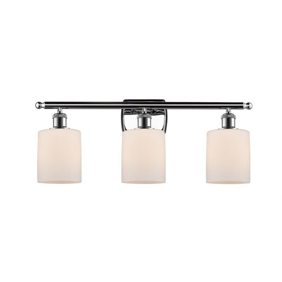 Innovations Lighting - Cobbleskill - 3 Light Bath Vanity In Industrial Style-9.5