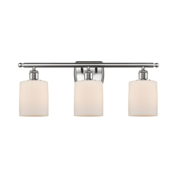 Innovations Lighting - Cobbleskill - 3 Light Bath Vanity In Industrial Style-9.5