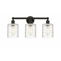 Innovations Lighting - Cobbleskill - 3 Light Bath Vanity In Industrial