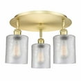 thumbnail image 1 of Innovations Lighting - Cobbleskill - 3 Light Flush Mount In Art Deco Style-9.63, 1 of 5