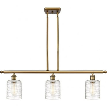 Innovations Lighting - Cobbleskill - 3 Light Island In Art Nouveau Style-10