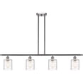 thumbnail image 1 of 516-4I-SN-G1113 Innovations Lighting Cobbleskill - 4 Light Island In Art Nouveau Style-10 Inches Tall and 48 Inches Wide-Brushed Satin Nickel, 1 of 5
