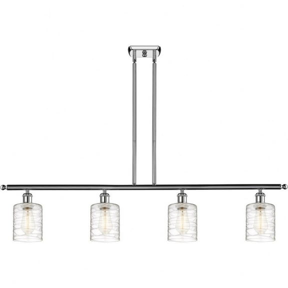 Innovations Lighting - Cobbleskill - 4 Light Island In Art Nouveau Style-10