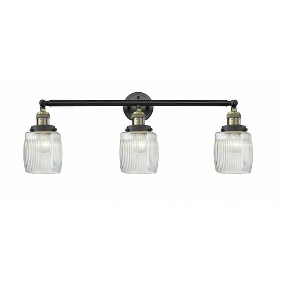 Innovations Lighting - Colton - 3 Light Bath Vanity In Traditional Style-11