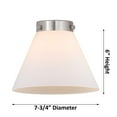 thumbnail image 1 of Innovations Lighting  Caden Cone - 1 Light 8" Flush Mount Oil Rubbed Bronze/Seedy, 1 of 5