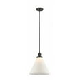 thumbnail image 1 of 201S-OB-G41-L Innovations Lighting Cone - 1 Light Mini Pendant In Industrial Style-16 Inches Tall and 12 Inches Wide-Oil Rubbed Bronze Finish-Matte, 1 of 2