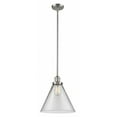 thumbnail image 1 of 201S-PN-G42-L Innovations Lighting Cone - 1 Light Mini Pendant In Industrial Style-16 Inches Tall and 12 Inches Wide-Polished Nickel Finish-Clear, 1 of 2