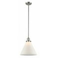 thumbnail image 1 of 201S-PN-G41-L Innovations Lighting Cone - 1 Light Mini Pendant In Industrial Style-16 Inches Tall and 12 Inches Wide-Polished Nickel Finish-Matte, 1 of 2